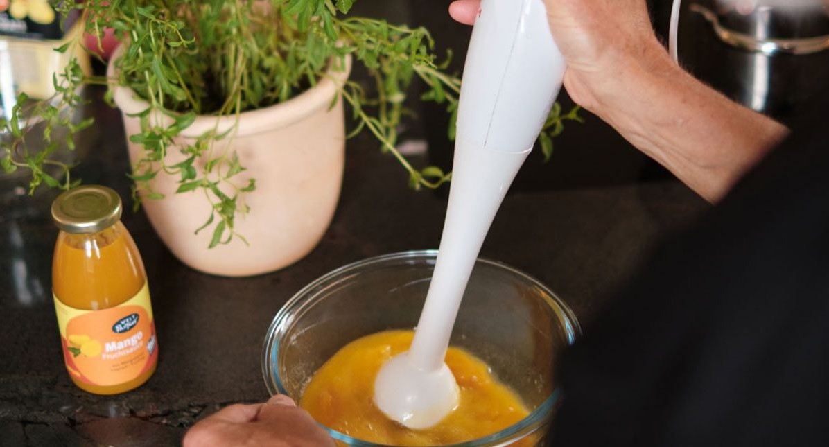 Kokos Reis mit Mango