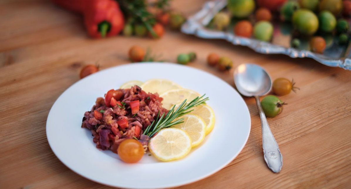 Paella vegetaria